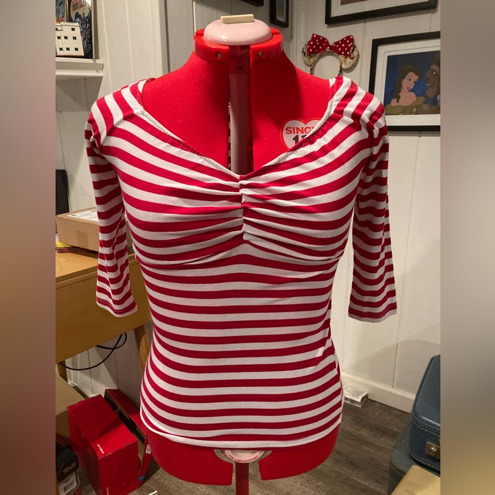 Pinup Couture Quarter Sleeve Shirt
